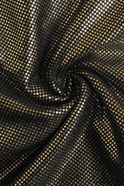 Solid Deep V Neck Sheath Party Dress