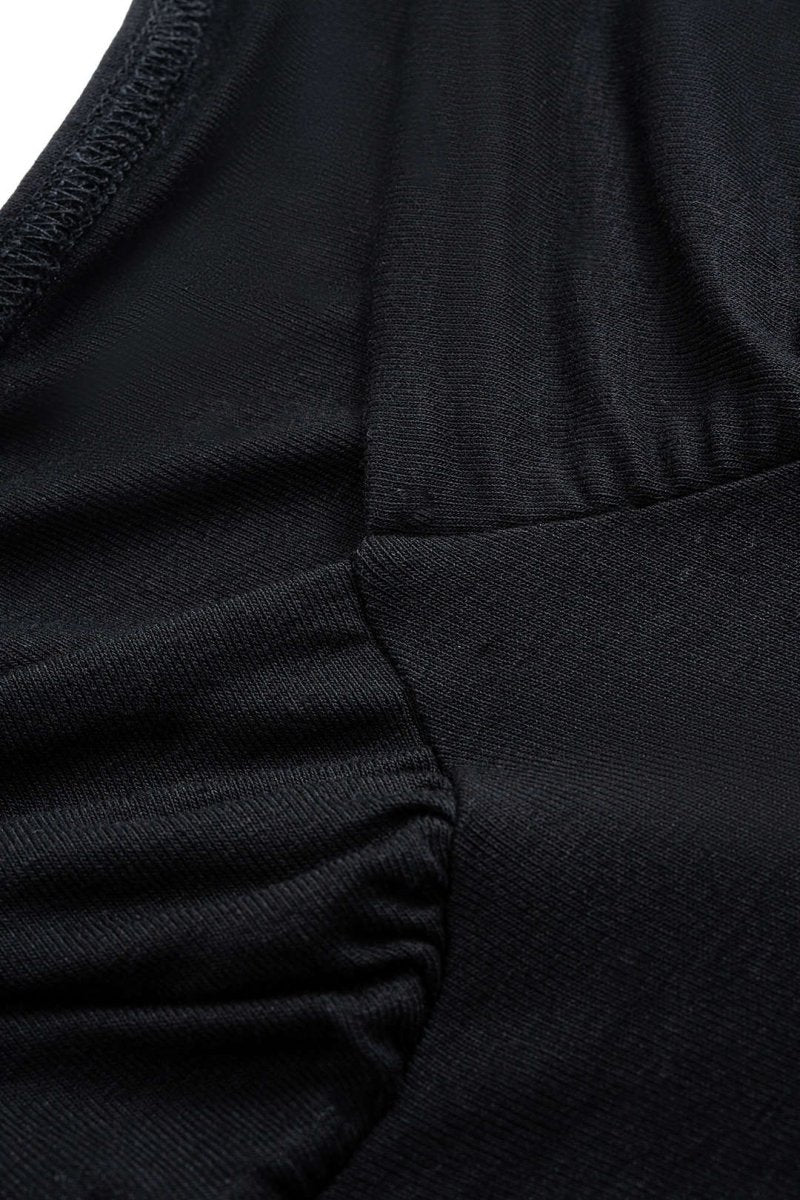 Solid Long Sleeve Bodysuit - MISMIMCWTO2508060079-BLACK-S