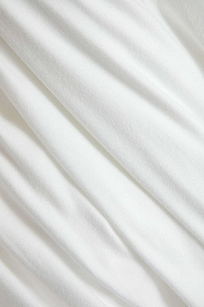 Solid Ruffle Ruched Twist Long Sleeve Mini Dress - MISMIMCWDC2408190103-BLACK-XS