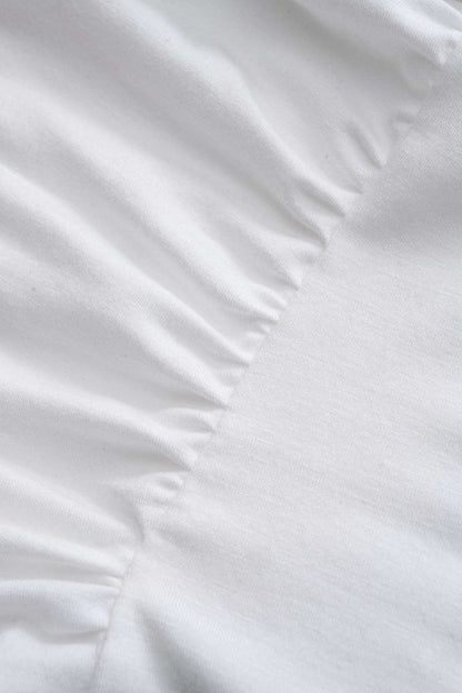 Solid Twist Round Neck T-Shirt - MISMIMCWTS2502140014-WHITE-XXS