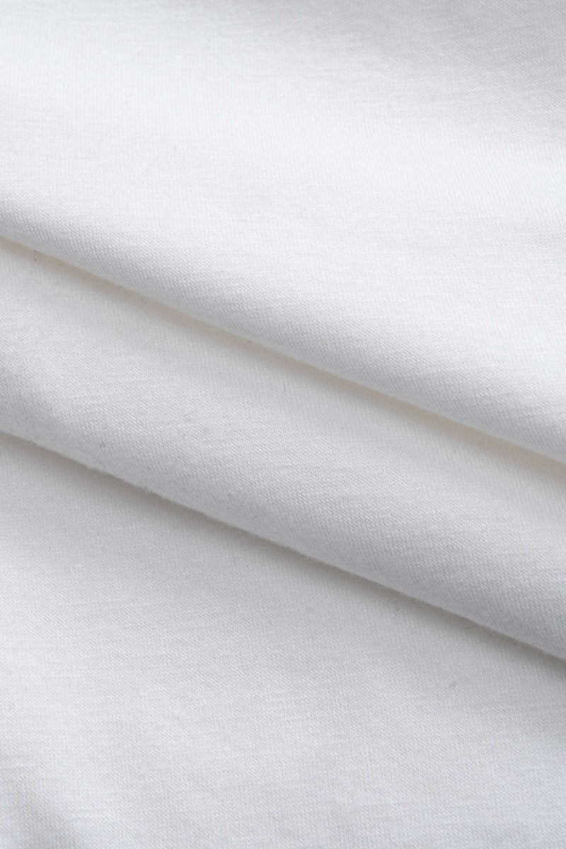 Solid Twist Round Neck T-Shirt - MISMIMCWTS2502140014-WHITE-XXS