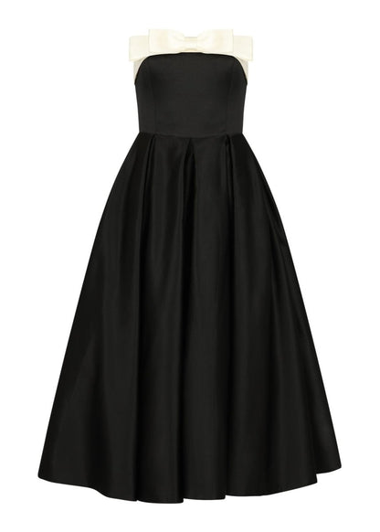 Sutton Dress - MISMIJK24301-W-BLK-00