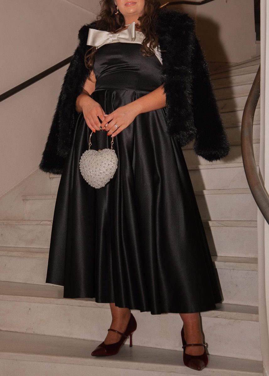 Sutton Dress - MISMIJK24301-W-BLK-00