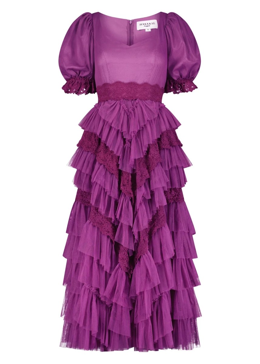Thumbelina Dress - Amethyst - MISMIJK23045-W-PRP-XXS