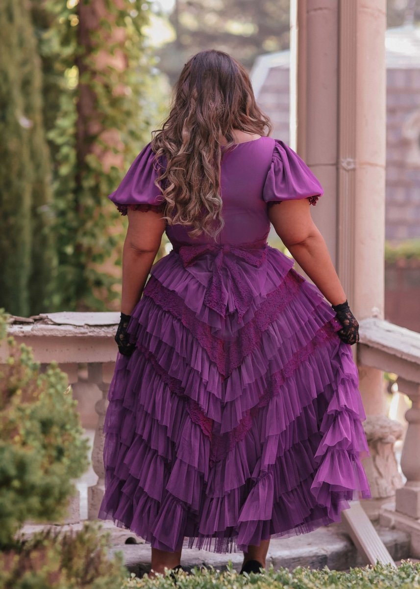 Thumbelina Dress - Amethyst - MISMIJK23045-W-PRP-XXS