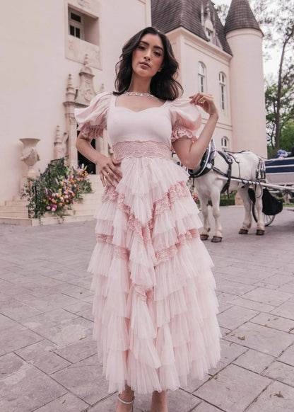 Thumbelina Dress Pink - MISMIJK23045-W-PNK-00