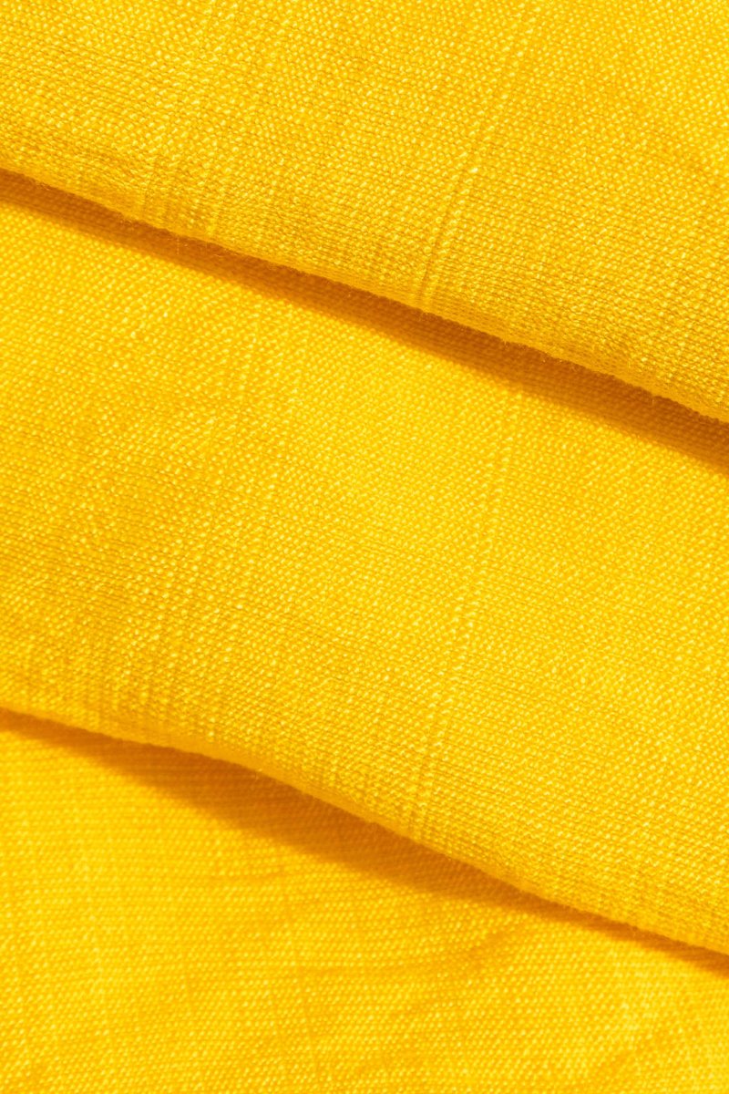 Tie Front Shirt And Wide Leg Pants Set - MISMIMCWSC2405200135-MUSTARD-XS