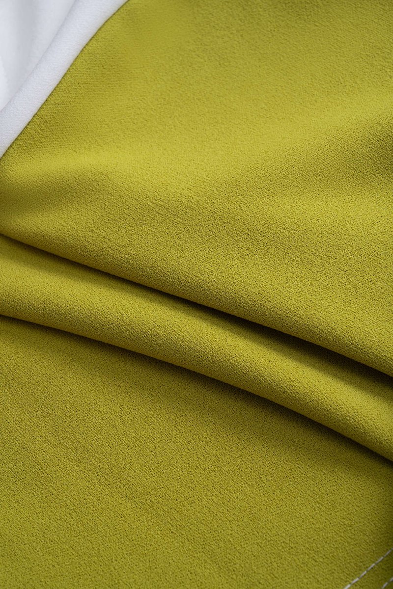 V - Neck Patchwork Tank Top - MISMIMCWTT2502270078-GREEN-XS