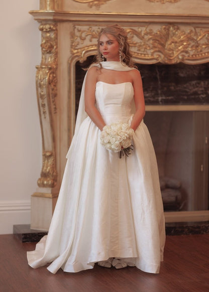 Victoria Wedding Dress - MISMIJK2445-W-WHT-00