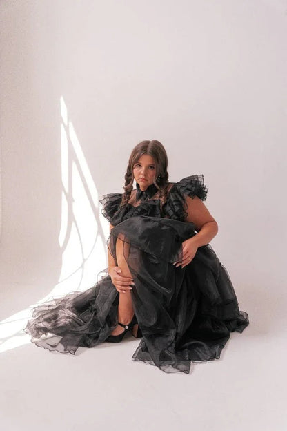 Wednesday Dress - MISMIJK23091-W-BLK-XXS