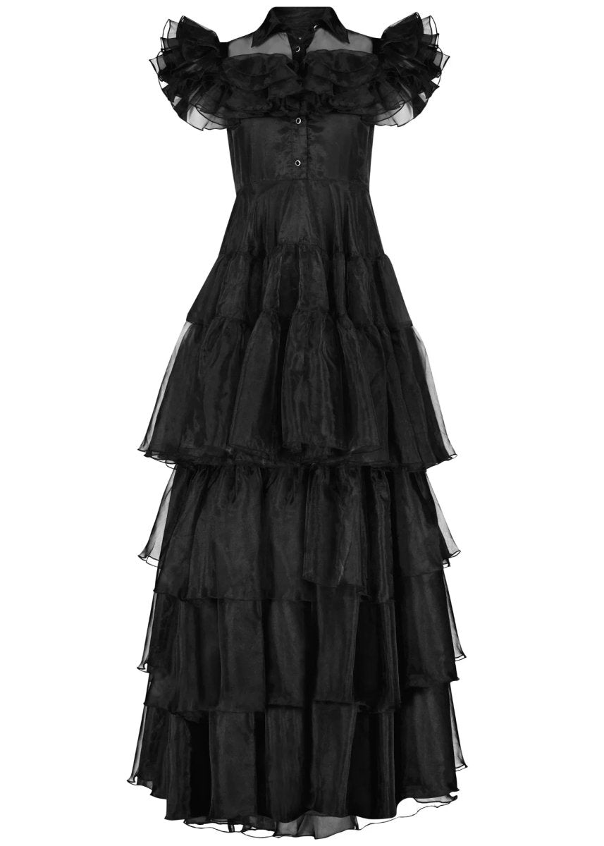 Wednesday Dress - MISMIJK23091-W-BLK-XXS