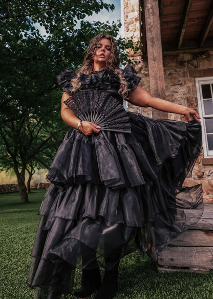 Wednesday Dress - MISMIJK23091-W-BLK-XXS