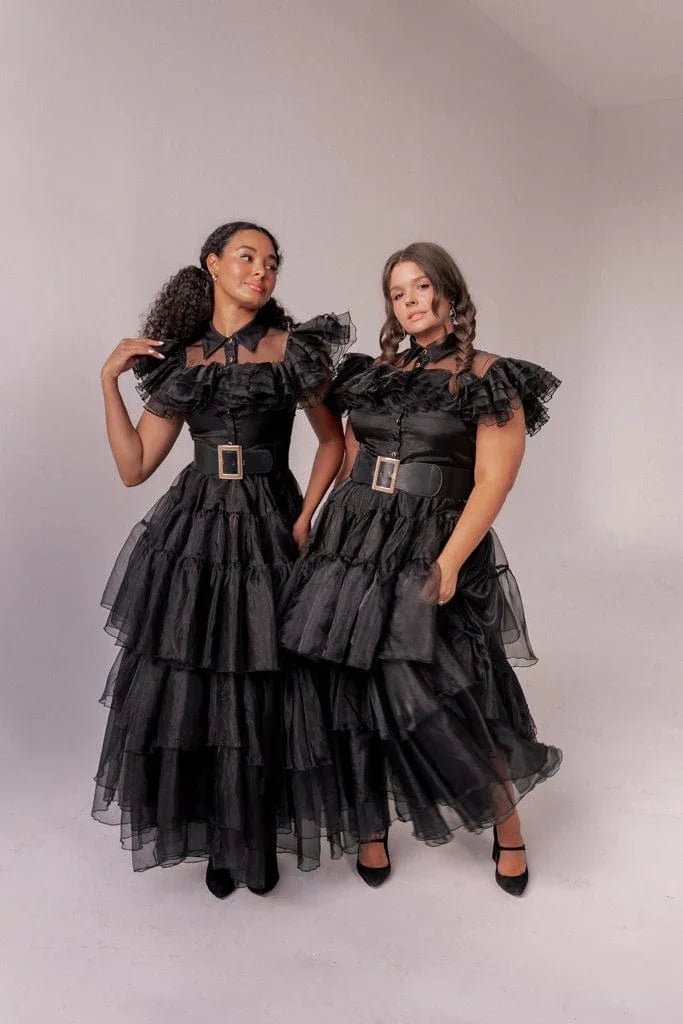 Wednesday Dress - MISMIJK23091-W-BLK-XXS