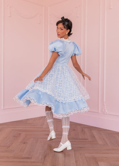 Wonderland Dress - MISMIJK2474-W-BLU-XXS