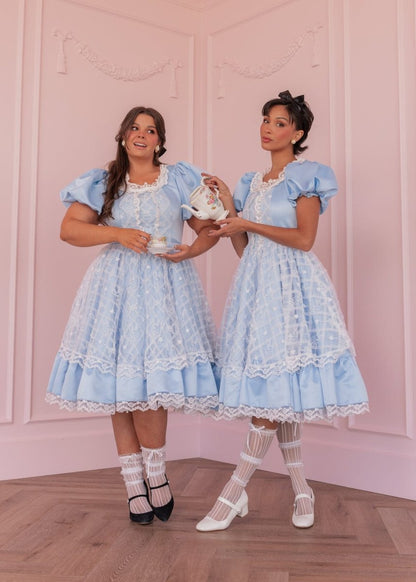 Wonderland Dress - MISMIJK2474-W-BLU-XXS