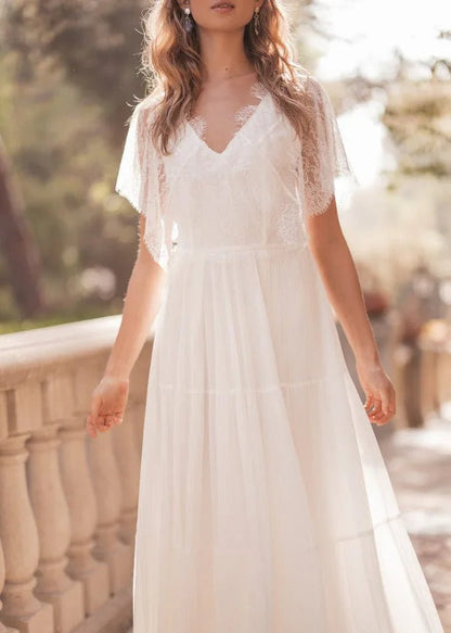 Zuri Dress - MISMIJK24151-W-WHT-XXS