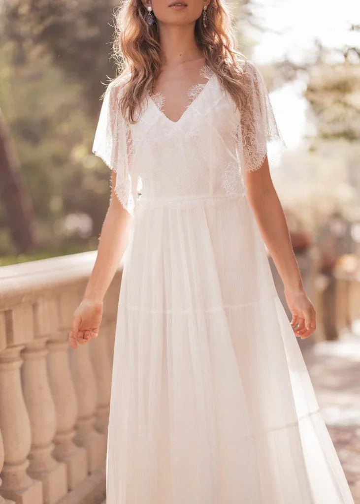 Zuri Dress - MISMIJK24151-W-WHT-XXS