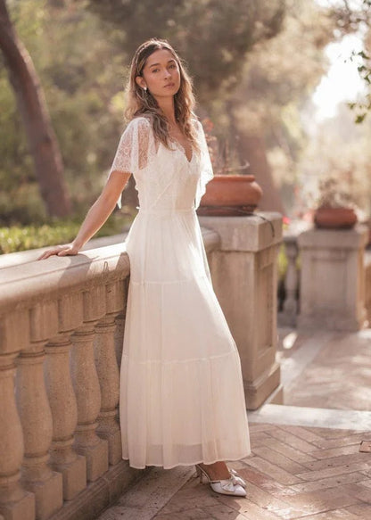 Zuri Dress - MISMIJK24151-W-WHT-XXS